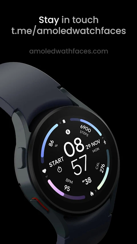 InfoGraph Watch Face screenshot