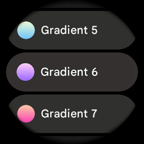 InfoGraph Watch Face screenshot