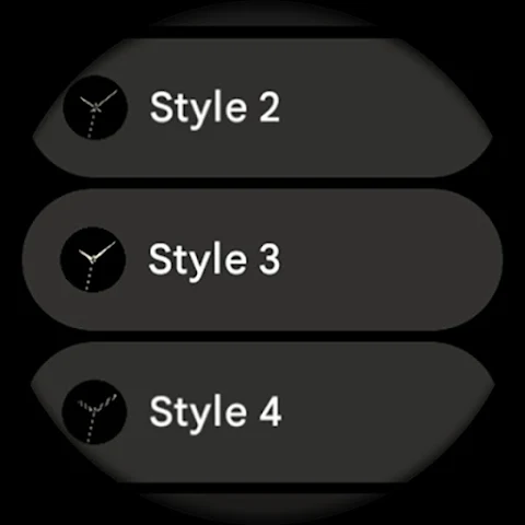 Modern Analog: Watch face screenshot