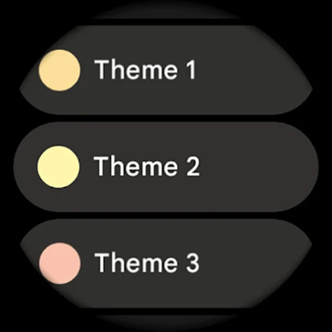 Modern Analog: Watch face screenshot