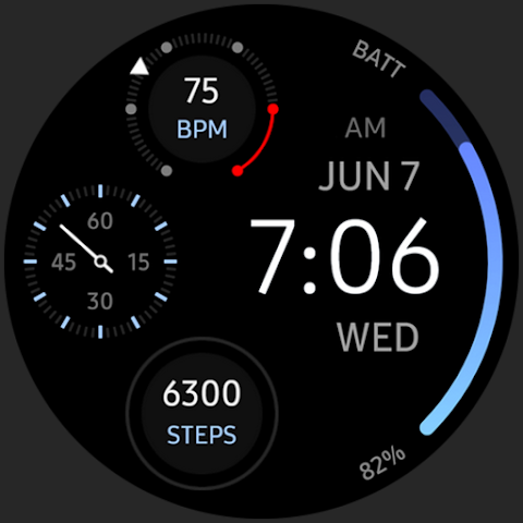 n-Digital: Watch face screenshot