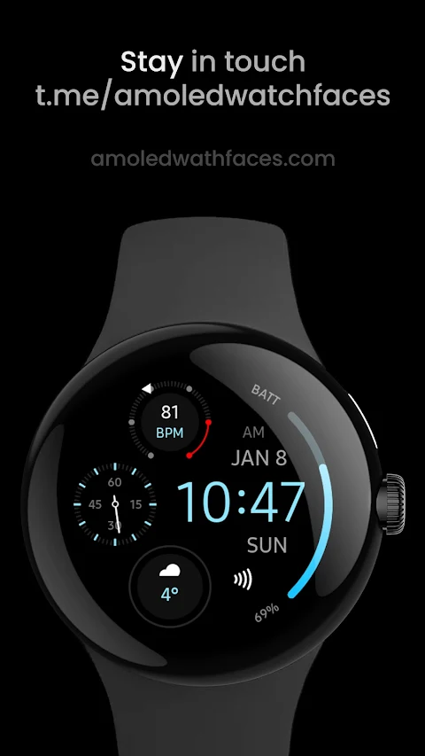 n-Digital: Watch face screenshot