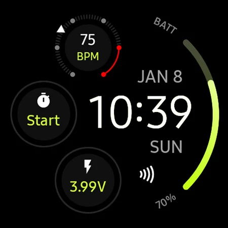 n-Digital: Watch face screenshot
