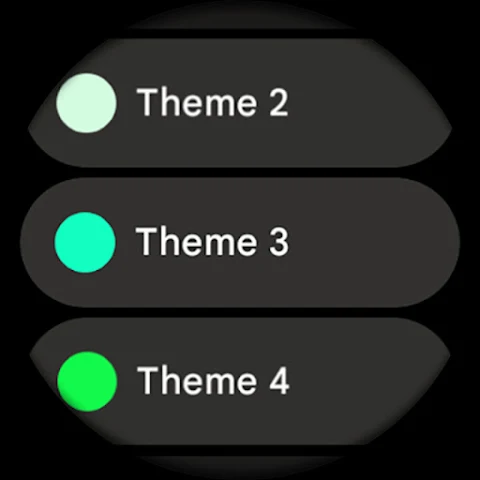 OLED Analog Watch face screenshot