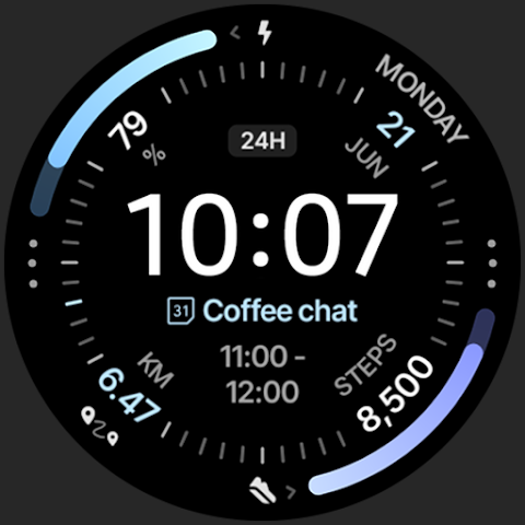 Polar Event: Watch face screenshot