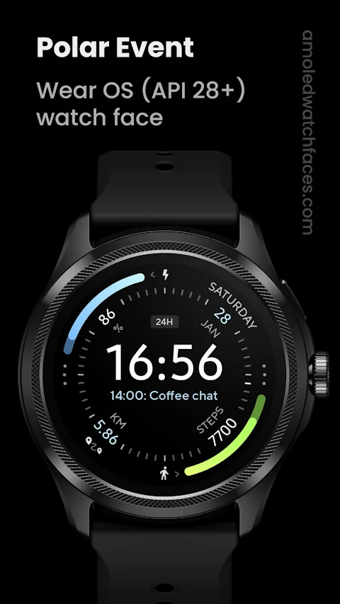 Polar Event: Watch face screenshot