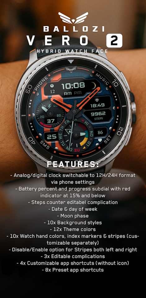 Ballozi VERO 2 Hybrid Analog screenshot