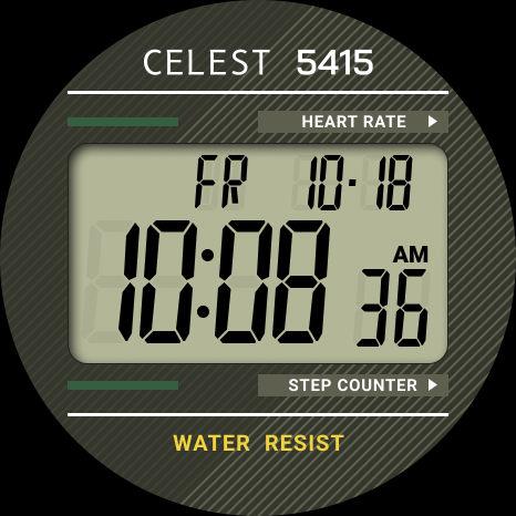 CELEST5415 Retro Digital Watch screenshot