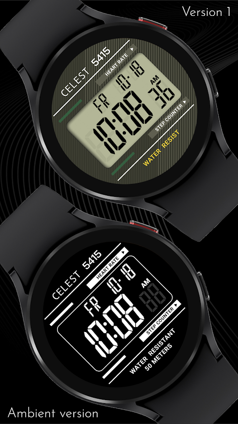 CELEST5415 Retro Digital Watch screenshot