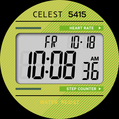 CELEST5415 Retro Digital Watch screenshot