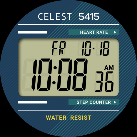 CELEST5415 Retro Digital Watch screenshot