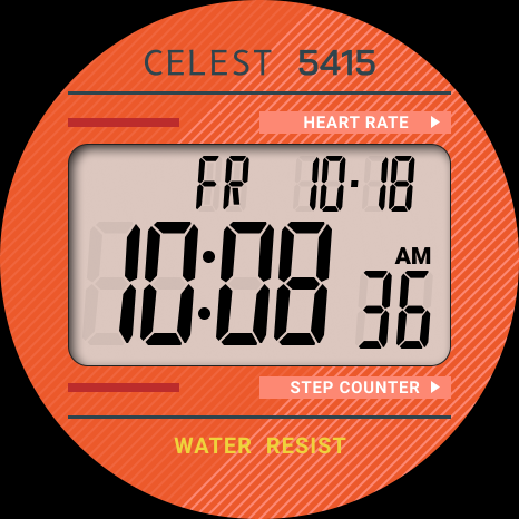 CELEST5415 Retro Digital Watch screenshot