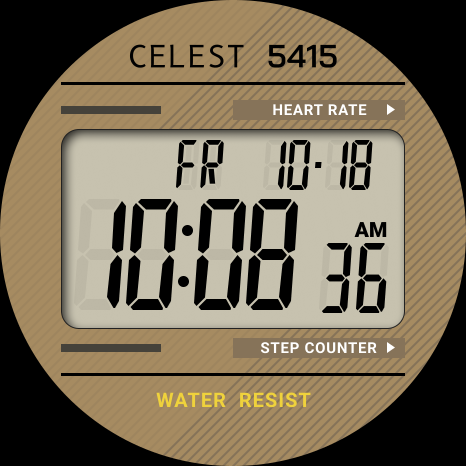 CELEST5415 Retro Digital Watch screenshot