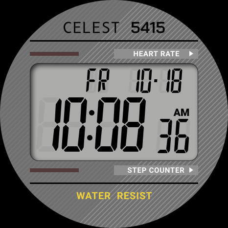 CELEST5415 Retro Digital Watch screenshot