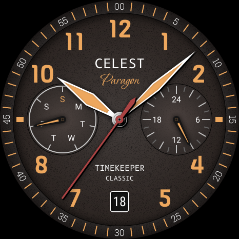 CELEST1740 Analog Watch screenshot