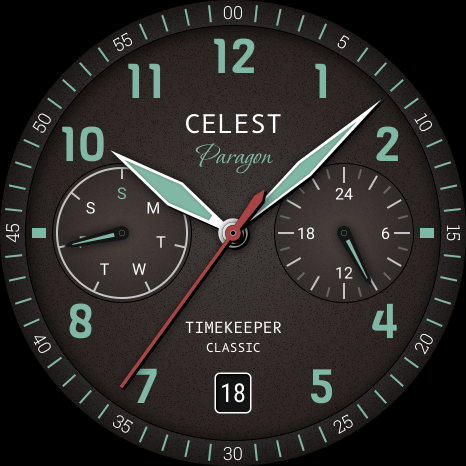 CELEST1740 Analog Watch screenshot