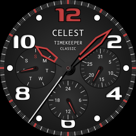 CELEST1760 Analog Watch screenshot