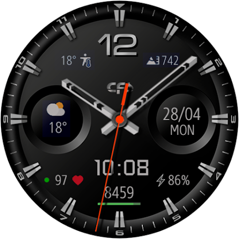 CFS121 Classic watch face screenshot