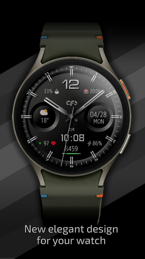 CFS121 Classic watch face screenshot
