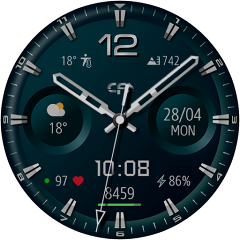 CFS121 Classic watch face screenshot
