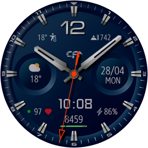 CFS121 Classic watch face screenshot