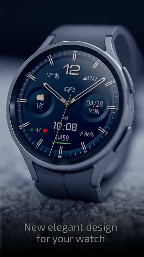 CFS121 Classic watch face screenshot