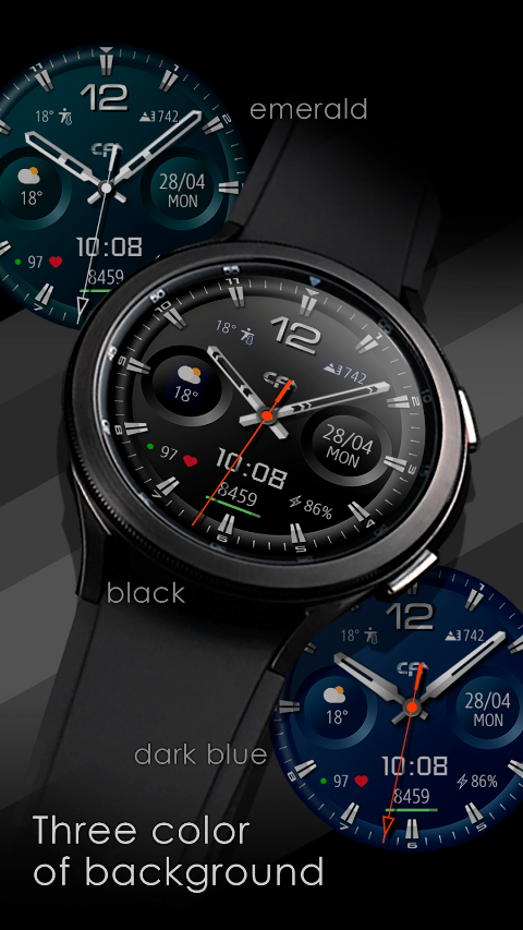 CFS121 Classic watch face screenshot
