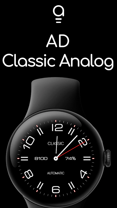 AD Classic Analog – Watch Face screenshot