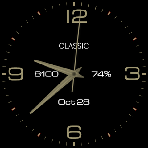 AD Classic Analog – Watch Face screenshot