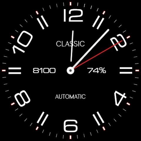 AD Classic Analog – Watch Face screenshot