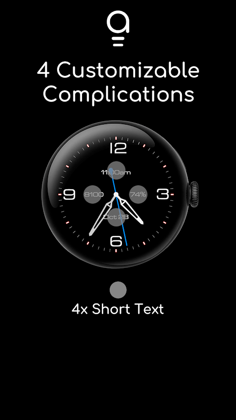 AD Classic Analog – Watch Face screenshot