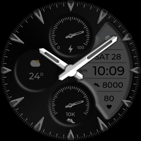 DADAM84: Hybrid Watch Face screenshot