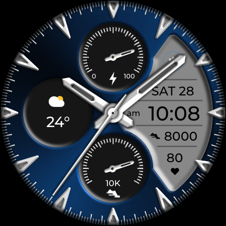 DADAM84: Hybrid Watch Face screenshot
