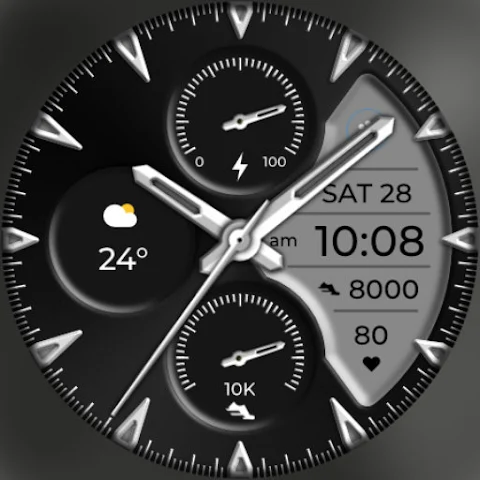 DADAM84: Hybrid Watch Face screenshot