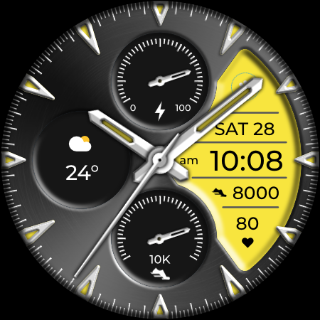 DADAM84: Hybrid Watch Face screenshot