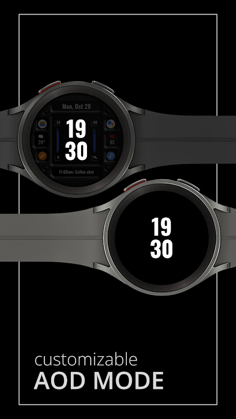 DADAM86: Digital Watch Face screenshot