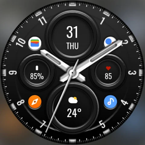 DADAM87: Hybrid Watch Face screenshot
