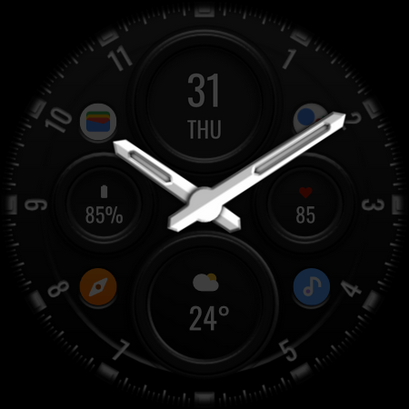 DADAM87: Hybrid Watch Face screenshot