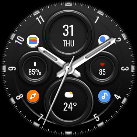DADAM87: Hybrid Watch Face screenshot