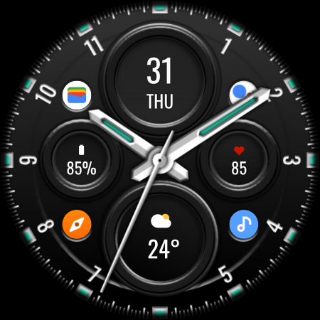 DADAM87: Hybrid Watch Face screenshot