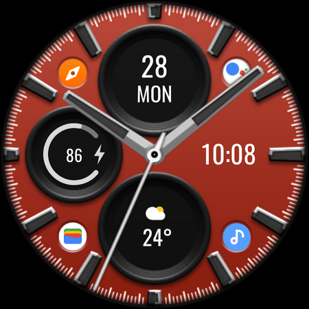 DADAM88: Pro Hybrid Watch Face screenshot