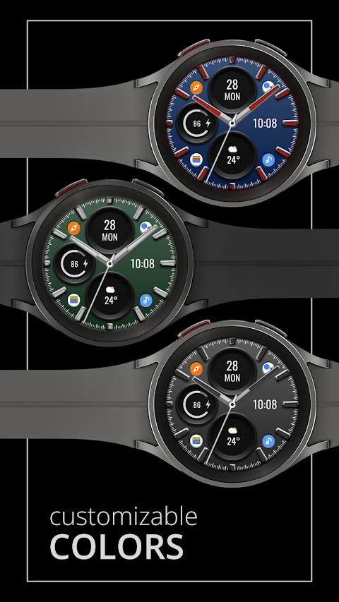 DADAM88: Pro Hybrid Watch Face screenshot