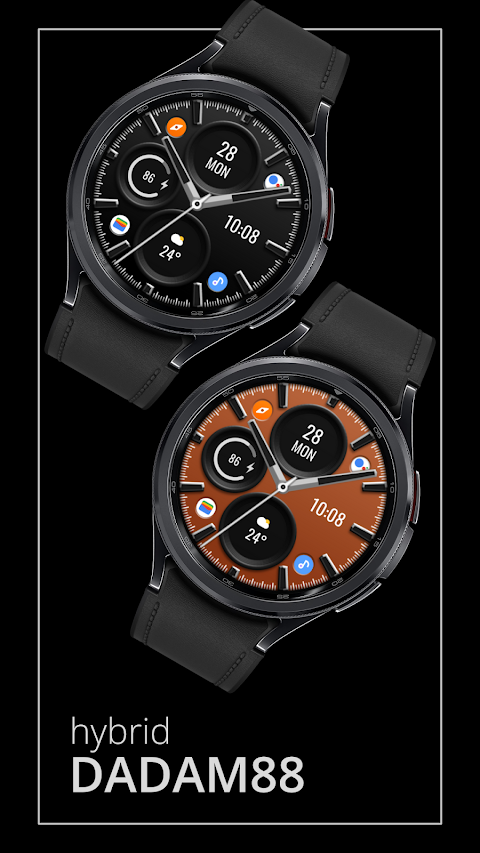 DADAM88: Pro Hybrid Watch Face screenshot