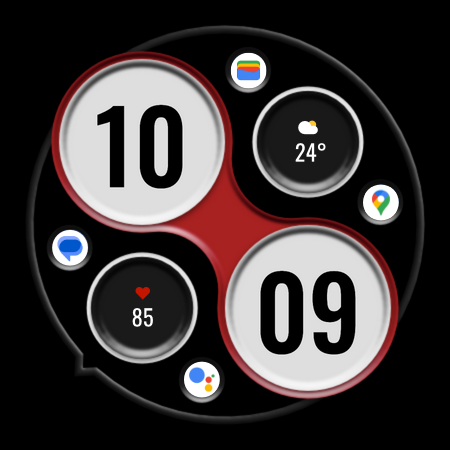 DADAM89: Minimal Watch Face screenshot
