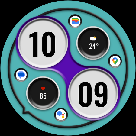 DADAM89: Minimal Watch Face screenshot