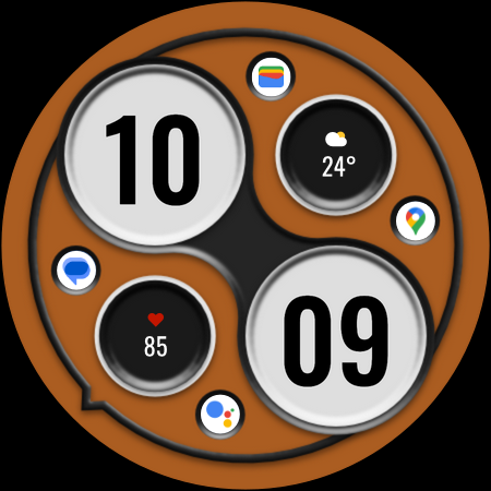 DADAM89: Minimal Watch Face screenshot