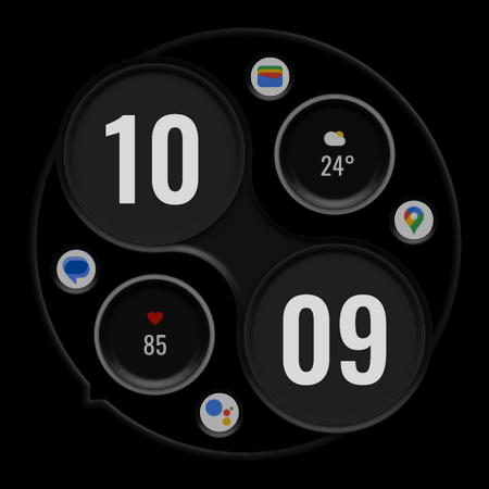 DADAM89: Minimal Watch Face screenshot