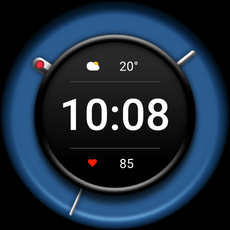 DADAM91: Minimal Watch Face screenshot