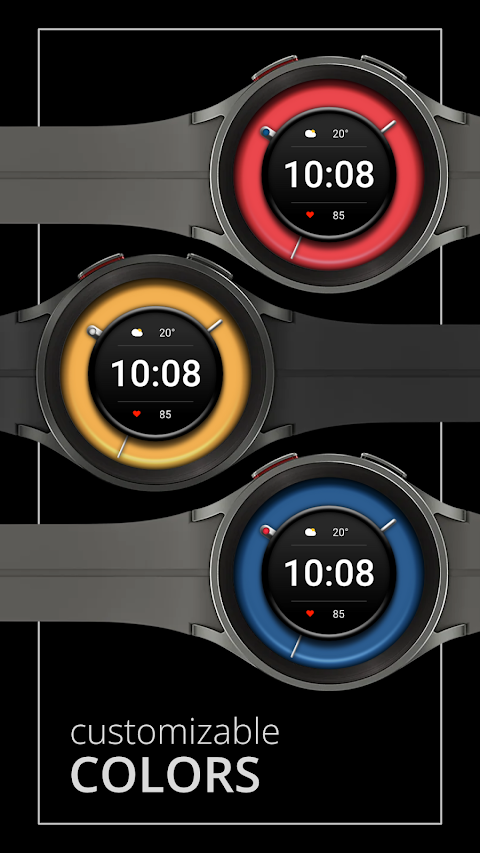 DADAM91: Minimal Watch Face screenshot