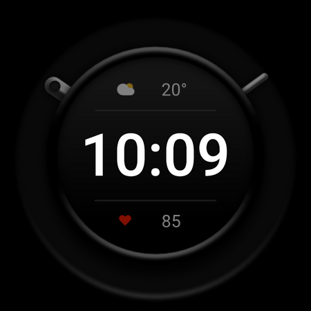 DADAM91: Minimal Watch Face screenshot